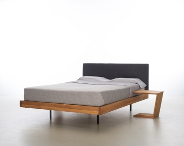 orig. SMOOTH Designerbett modern aus Holz 200x200